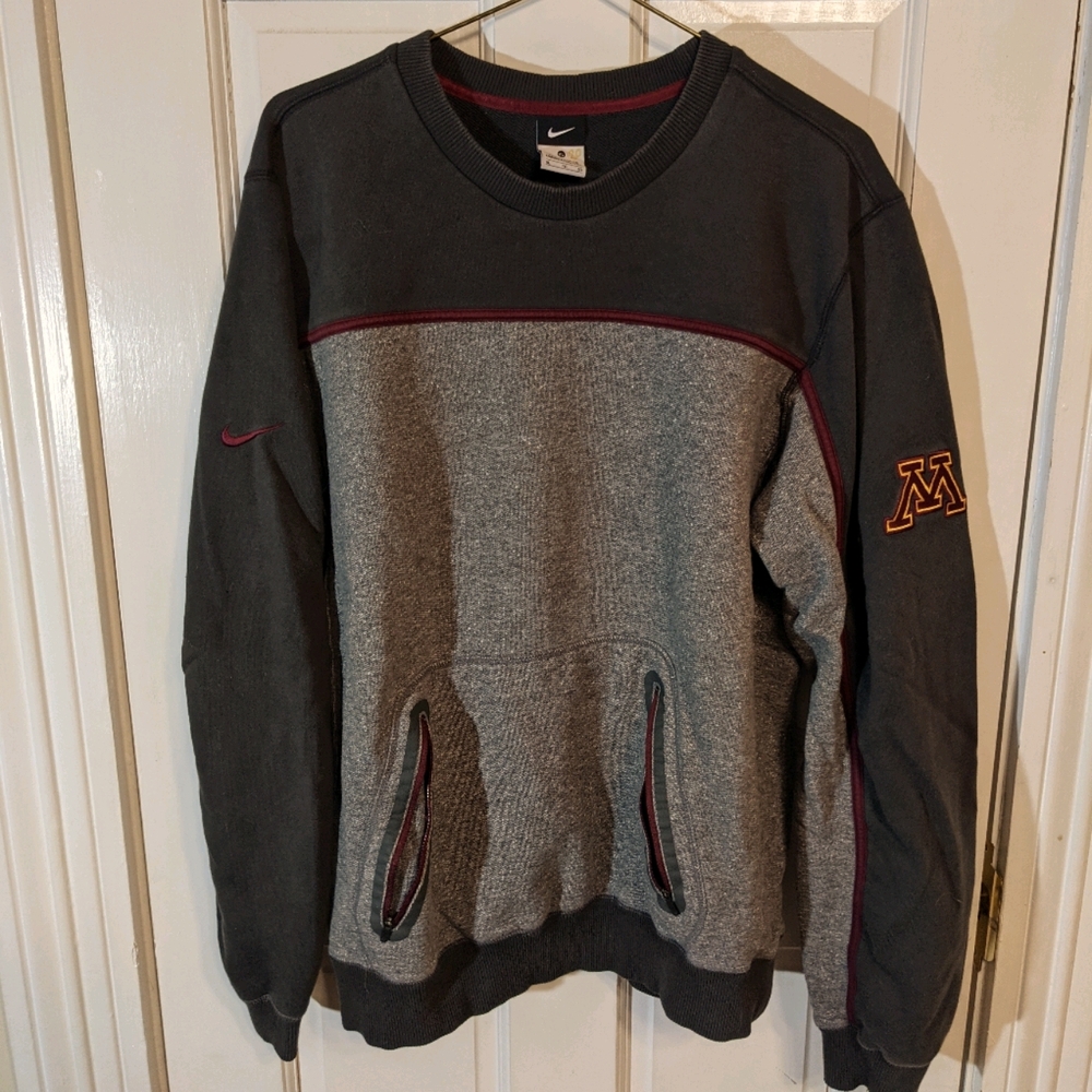 Vintage UofM Two-Tone Crewneck